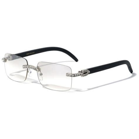 Rimless Eyeglass Frames