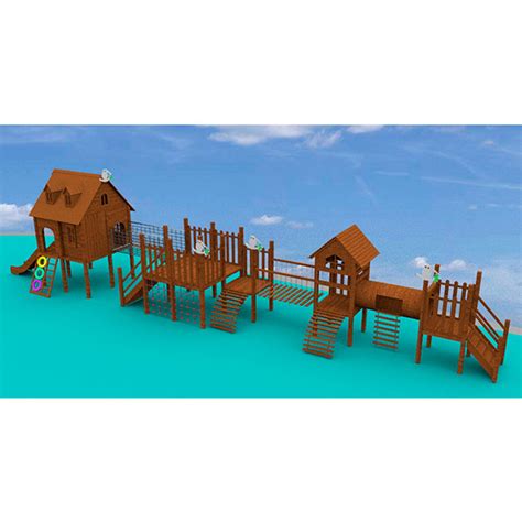 Wooden playground set,Wooden swingset - Zhejiang Monle Toys Co.,Ltd