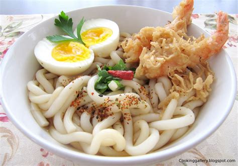 Prawn Tempura Udon Noodle Soup | Cooking Gallery