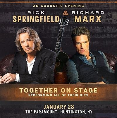 An Acoustic Evening: Rick Springfield & Richard Marx