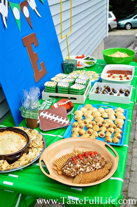 Taste{Full}-E Fun Football Party - Everyday Party Magazine