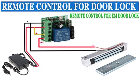 EM Electronic Door Lock Remote Control Using Wireless, 56% OFF