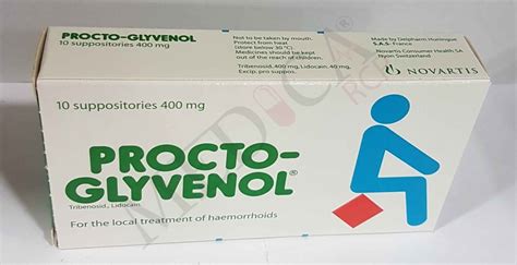 Medica RCP |Procto-Glyvenol Suppositories* | Indications | Side Effects | Composition | Route ...