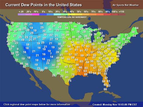 How To Find The Dew Point On A Weather Map - Gretal Gilbertine