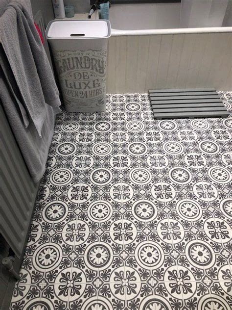 Vinyl Flooring Bathroom Tile Effect – Everything Bathroom