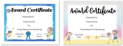 Free Certificates for Kids | Customize Online & Print at Home