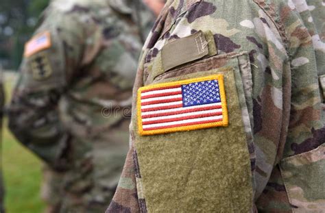 Flag Patch On Army Uniform - Top Defense Systems