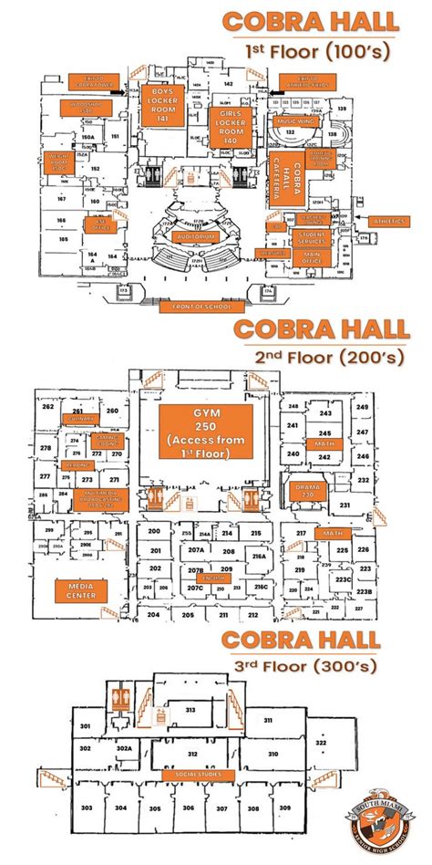 School Map in 2024 | School floor plan, School building design, High ...