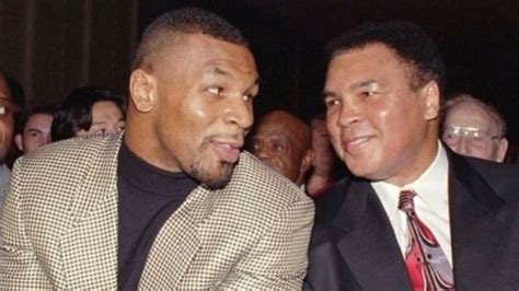 Muhammad Ali and Mike Tyson