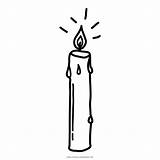 Candle Coloring Page  Ultra Pages sketch template