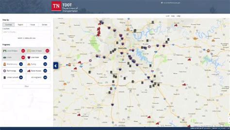 TDOT launches interactive map for road projects