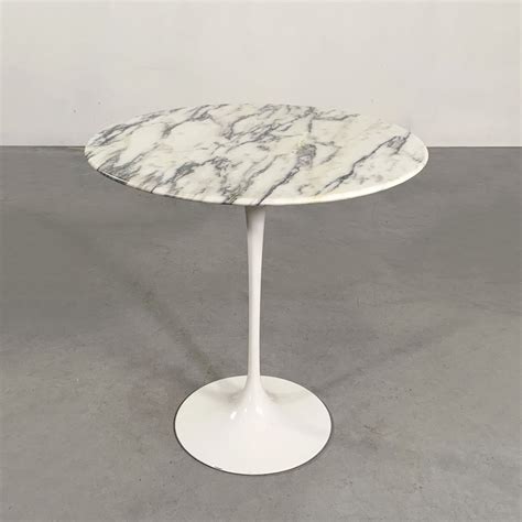 Marble Tulip Side Table by Eero Saarinen for Knoll, 1960s | #144232