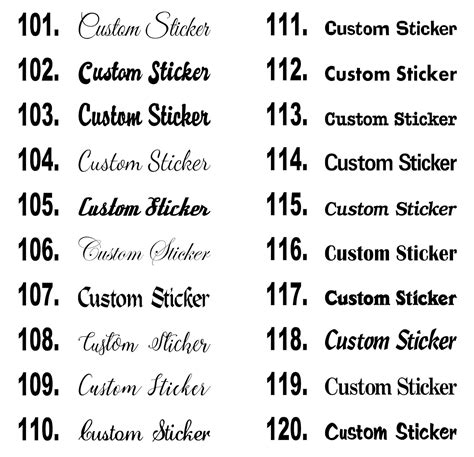 Custom Word Decals For Cars at Vivian Thomas blog