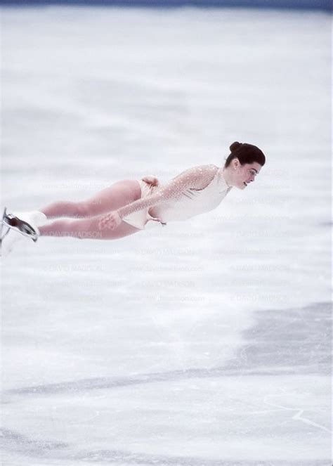 Nancy Kerrigan performing her free skate during the XVll Winter Olympic Games in Lillehammer ...