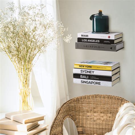 Invisible Floating Bookshelves – Sorbus Home