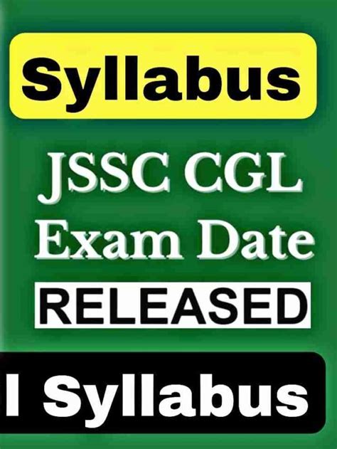 JSSC CGL Syllabus 2024 : Full सिलेबस और एग्जाम पैटर्न, JSSC CGL Exam ...