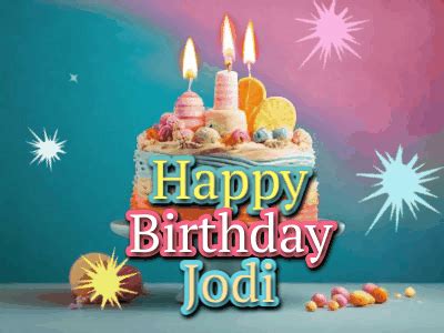 Happy Birthday Jodi GIF 67