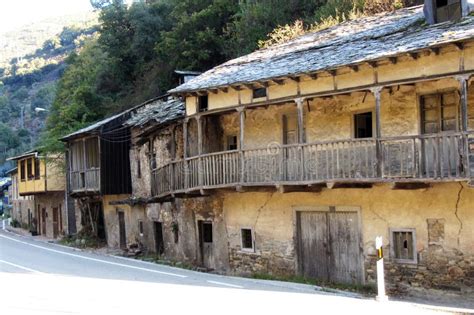 Old spanish houses stock photo. Image of pilgrimage, spanish - 61342566