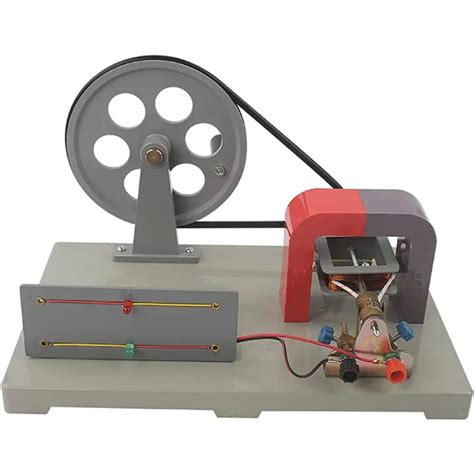 Hand AC and DC Crank Generator Model, Demonstration Motor Generator ...