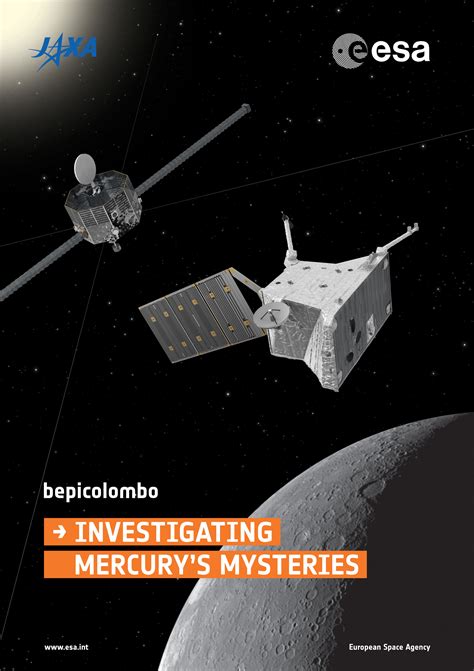 ESA - BepiColombo mission poster