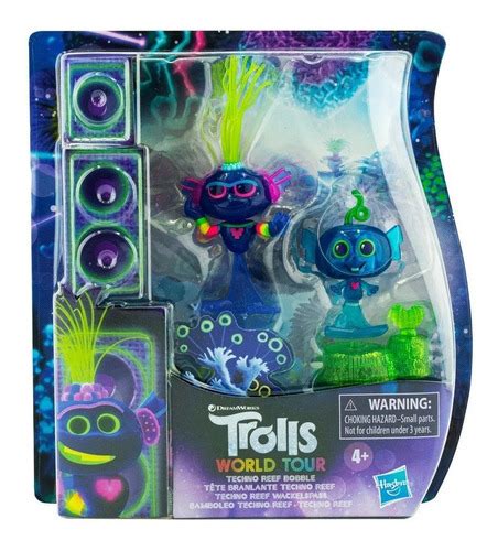 Trolls World Tour Techno Reef Wackelspass 6cm Hasbro | MercadoLibre