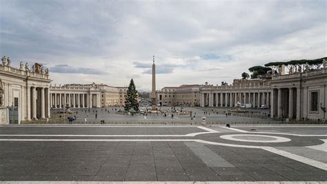 St. Peter's Square Vatican City, view from St. Peter's Basilica Photograph by Nina Kulishova ...