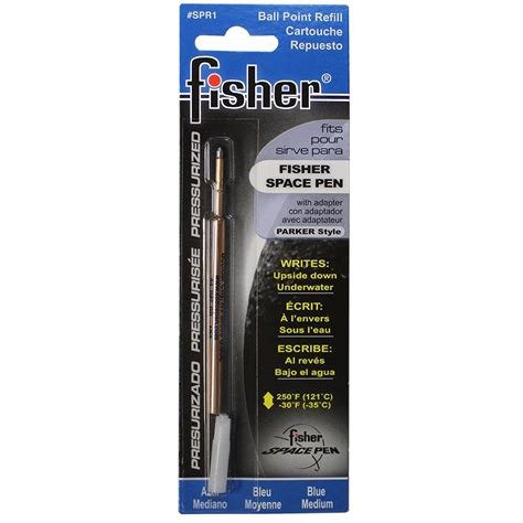 Fisher Space Pen SPR1 Medium Blue Pressurised Refill Cartridge | SPR1 ...