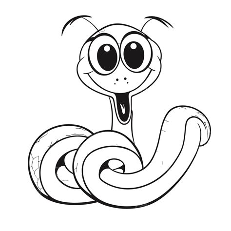 Small Cartoon Snake Coloring Pages Outline Sketch Drawing Vector, Car Drawing, Snake Drawing ...