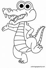 59 Alligator Coloring Pages  ColoringPagesOnlycom sketch template