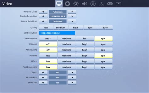 Fortnite Best Settings Options Guide Prosettings Net | Hot Sex Picture