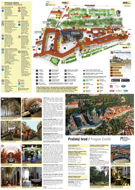 Prague castle map - Ontheworldmap.com