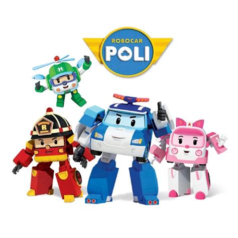 Aliexpress.com : Buy 4pcs/Set Robocar Poli Robot Car Transformation ...