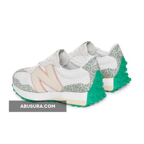 Casablanca X New Balance 327 Monogram White Green MS327CAB Brand New - abuSura