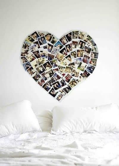 Photo Wall Collage Without Frames: 17 Layout Ideas