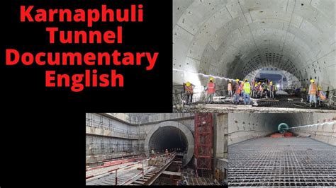 karnaphuli tunnel project construction video. one tunnel completed. - YouTube