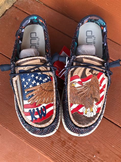 Hey dude wally stars n stripes limited edition shoes american flag ...