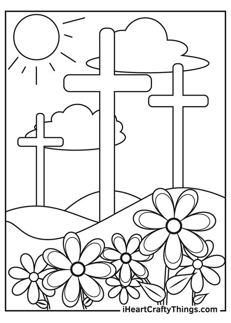 Printable Religious Easter Coloring Pages (Updated 2021)