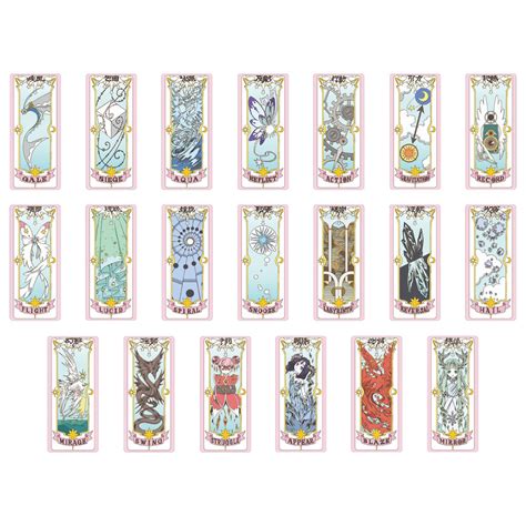 Cardcaptor Sakura's Dream Wand, Clear Card Deck Recreated - Interest ...