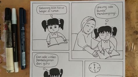 Menggambar Ilustrasi Komik Menggambar Ilustrasi Komik - Ilustrasi