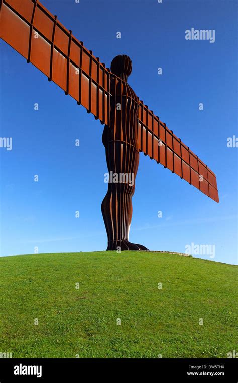 The Angel of the North Stock Photo - Alamy