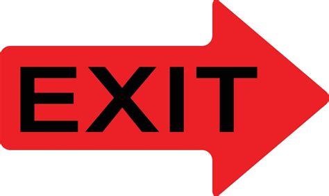 exit icon. exit sign. exit symbol. 6816924 Vector Art at Vecteezy