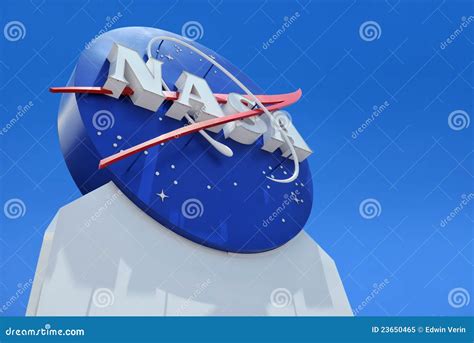 NASA s Logo editorial image. Image of technology, headquarter - 23650465