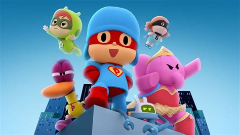 🎥 POCOYO THE MOVIE - Pocoyo and The League of Extraordinary Super Friends | CARTOON MOVIES for ...