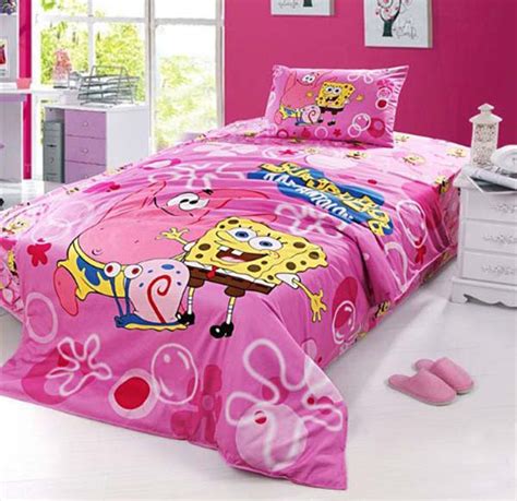 Pink-spongebob-bedroom