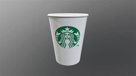 Starbucks Paper Cup - Download Free 3D model by Slime103 [6b8c2c2] - Sketchfab