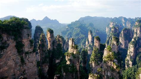 Forest pillars in China [Wallpaper] | dotTech