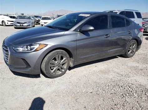 2018 HYUNDAI ELANTRA SEL for Sale | NV - LAS VEGAS | Thu. Dec 28, 2023 - Used & Repairable ...