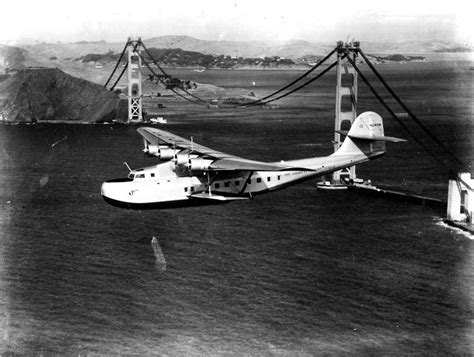 Photos of the 1935 China Clipper over SF worthy of hyperbole