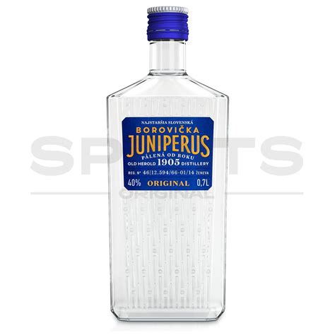 Borovička Juniperus 40% 0,7l - SPIRITS ORIGINAL