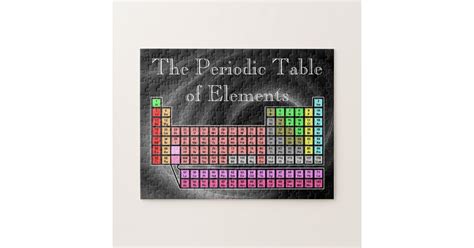 Periodic Table Jigsaw Puzzle | Zazzle